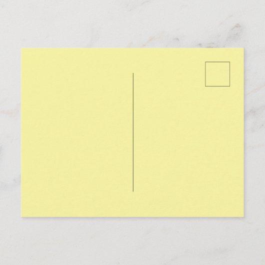 Carte Postale Be the Light (Dos)