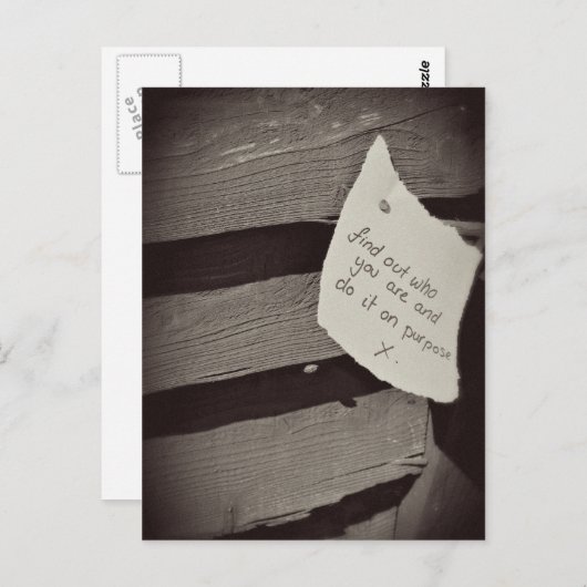 Carte Postale Be You Postcard (Devant / Derrière)