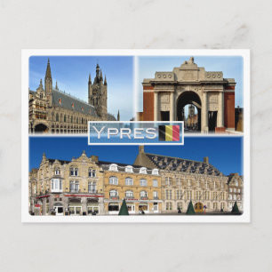 Carte Postale BE Ypres - Lakenhal, en Flanders Fields Museum -