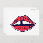 Carte Postale Bea Lady They (Devant / Derrière)