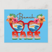 Carte postale Beach Babe (Devant)