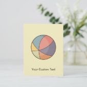 Carte Postale Beach Ball (Debout devant)