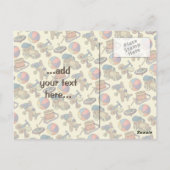 Carte Postale Beach Ball (Dos)