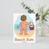Carte postale Beach Bum (Debout devant)