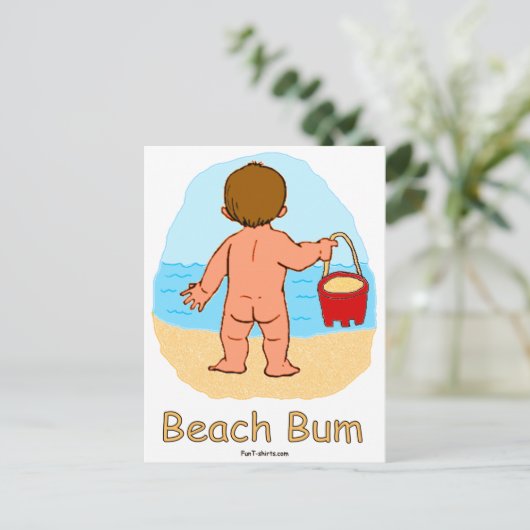 Carte postale Beach Bum (Debout devant)