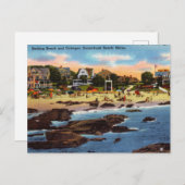 Carte Postale Beach Cottages, Kennebunk Beach, Maine (Devant / Derrière)