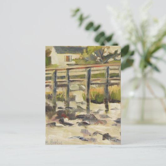 Carte Postale Beach Dock au Marsh (Debout devant)