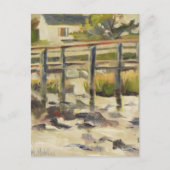 Carte Postale Beach Dock au Marsh (Devant)