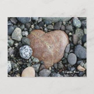 Carte Postale Beach Heart