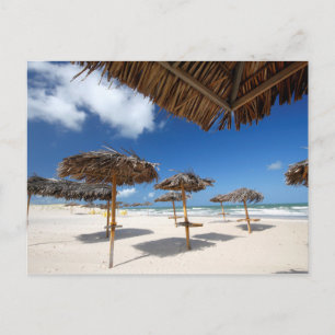 Carte Postale Beach Huts Brazil