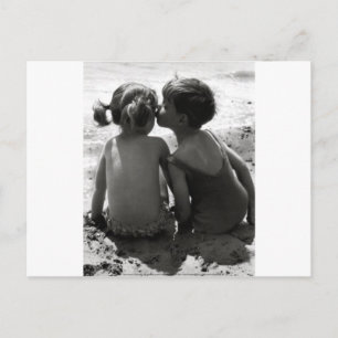 Carte Postale Beach Kiss