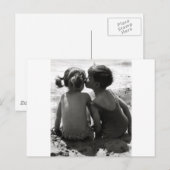Carte Postale Beach Kiss (Devant / Derrière)