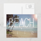 Carte postale Beach Life (Devant / Derrière)