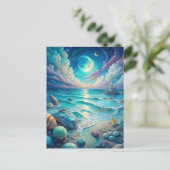 Carte Postale Beach Scene  (Debout devant)