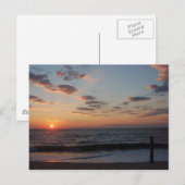 Carte Postale Beach Sunrise (Devant / Derrière)