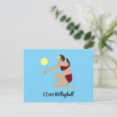 Carte Postale Beach Volleyball (Debout devant)