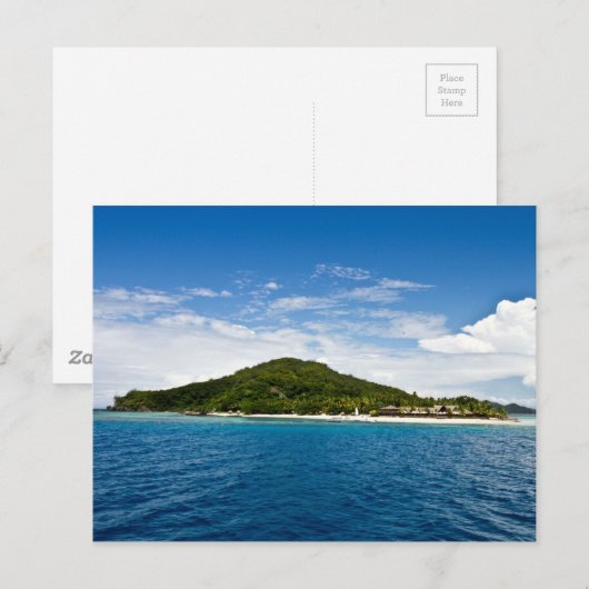 Carte Postale Beachcomber Island, Fidji (Devant / Derrière)