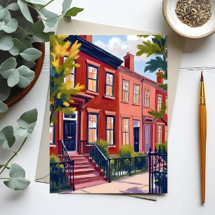 Carte Postale Beacon Street Boston Massachusetts