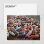 Carte Postale Beads (Devant / Derrière)