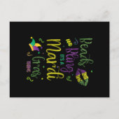 Carte Postale Beads and Bling c'est un Carnaval Mardi Gras Thing (Devant)