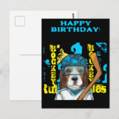 Carte Postale Beagle (Devant / Derrière)