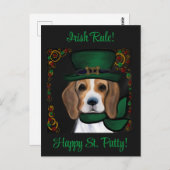 Carte Postale Beagle (Devant / Derrière)