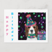 CARTE POSTALE BEAGLE (Devant)