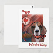 Carte Postale Beagle (Devant / Derrière)