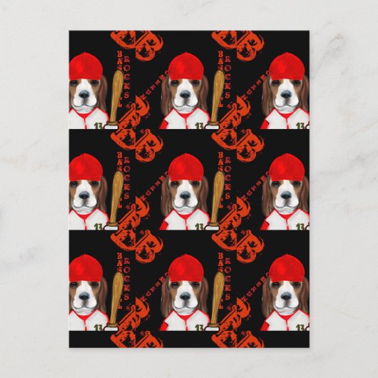 Carte Postale Beagle  (Devant)