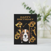 Carte Postale Beagle (Debout devant)