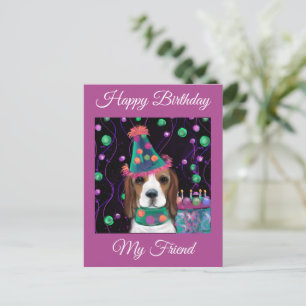 Carte Postale Beagle