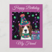 Carte Postale Beagle (Devant)