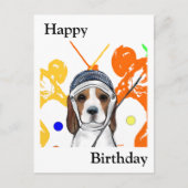 Carte Postale Beagle (Devant)