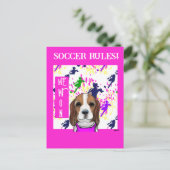 Carte Postale Beagle (Debout devant)