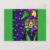 CARTE POSTALE BEAGLE (Devant)