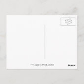 Carte Postale Beagle (Dos)