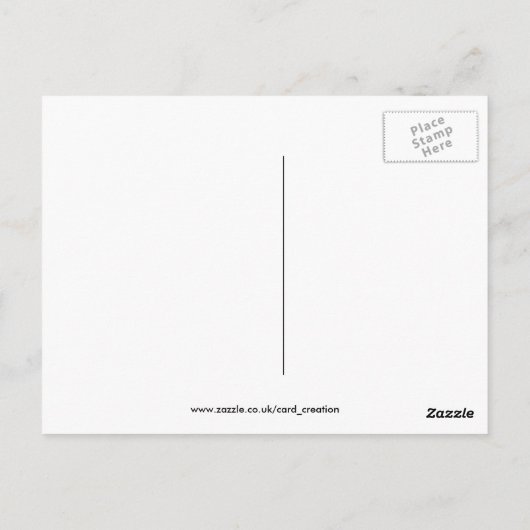 Carte Postale Beagle (Dos)