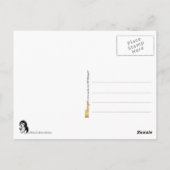 Carte Postale Beagle Pup rêve de s'adapter (Dos)