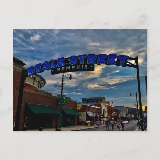 Carte Postale Beale Street (Devant)