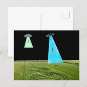 Carte Postale Beaming Up the Beef Postcard (Devant / Derrière)