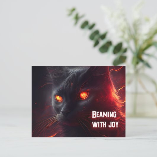 Carte Postale Beaming with joy (Debout devant)