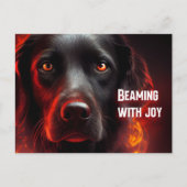 Carte Postale Beaming with joy (Devant)