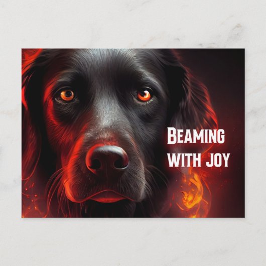 Carte Postale Beaming with joy (Devant)