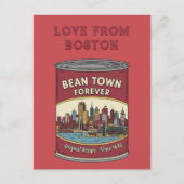Carte Postale Bean Town Forever Boston (Devant)