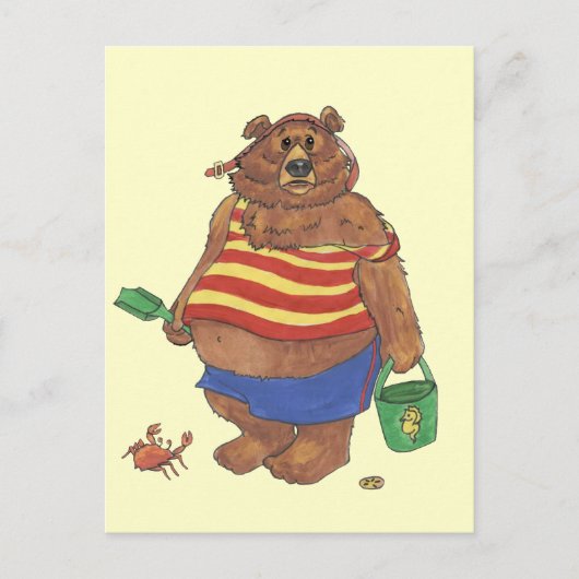 Carte Postale Bear Beach (Devant)