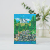 Carte Postale Bear Island Light Painting (Debout devant)