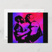 Carte Postale Bear Kiss (Devant / Derrière)