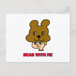 Carte postale Bear with Me