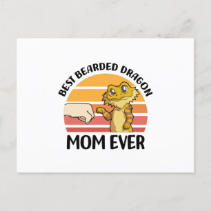 Carte Postale Bearded Dragon Mama