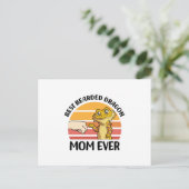 Carte Postale Bearded Dragon Mama (Debout devant)